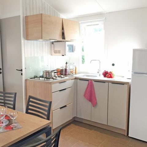 Stacaravan 6 personen - Confort Plus TV LV - 3 slaapkamers - 6 slaapplaatsen